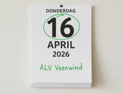 Alvast voor in de agenda